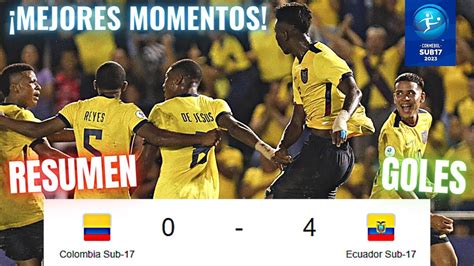 ecuador vs colombia sub 17 2024